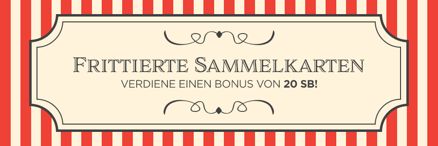 Frittierte Sammelkarten