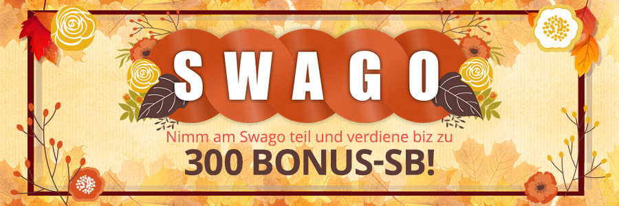 Swagbucks Deutschland August Swago 2021 - Verdiene bis zu 300 Bonus-SB