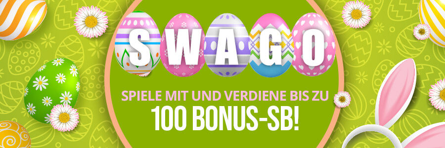 Verdiene bis zu 100 Bonus-SB mit dem Swagbucks Shopping Swago im April 2023
