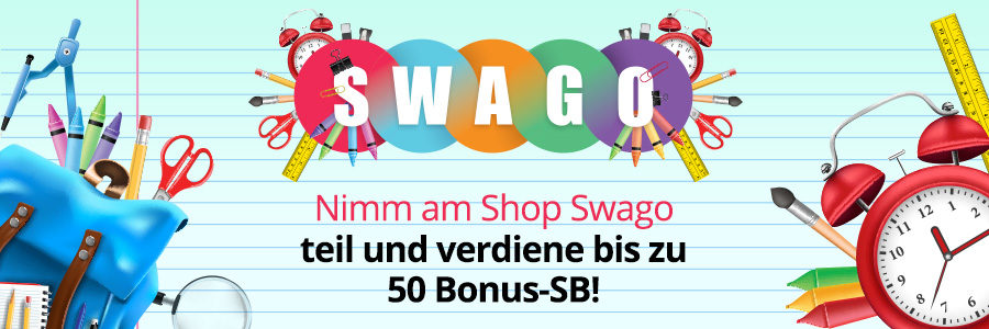 Swagbucks Deutschland Shop Swago August