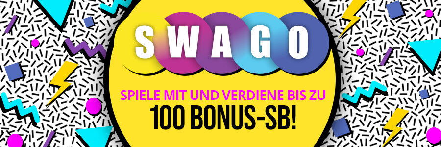 Verdiene bis zu 100 Bonus-SB mit dem Swagbucks Shopping Swago im Mai 2023